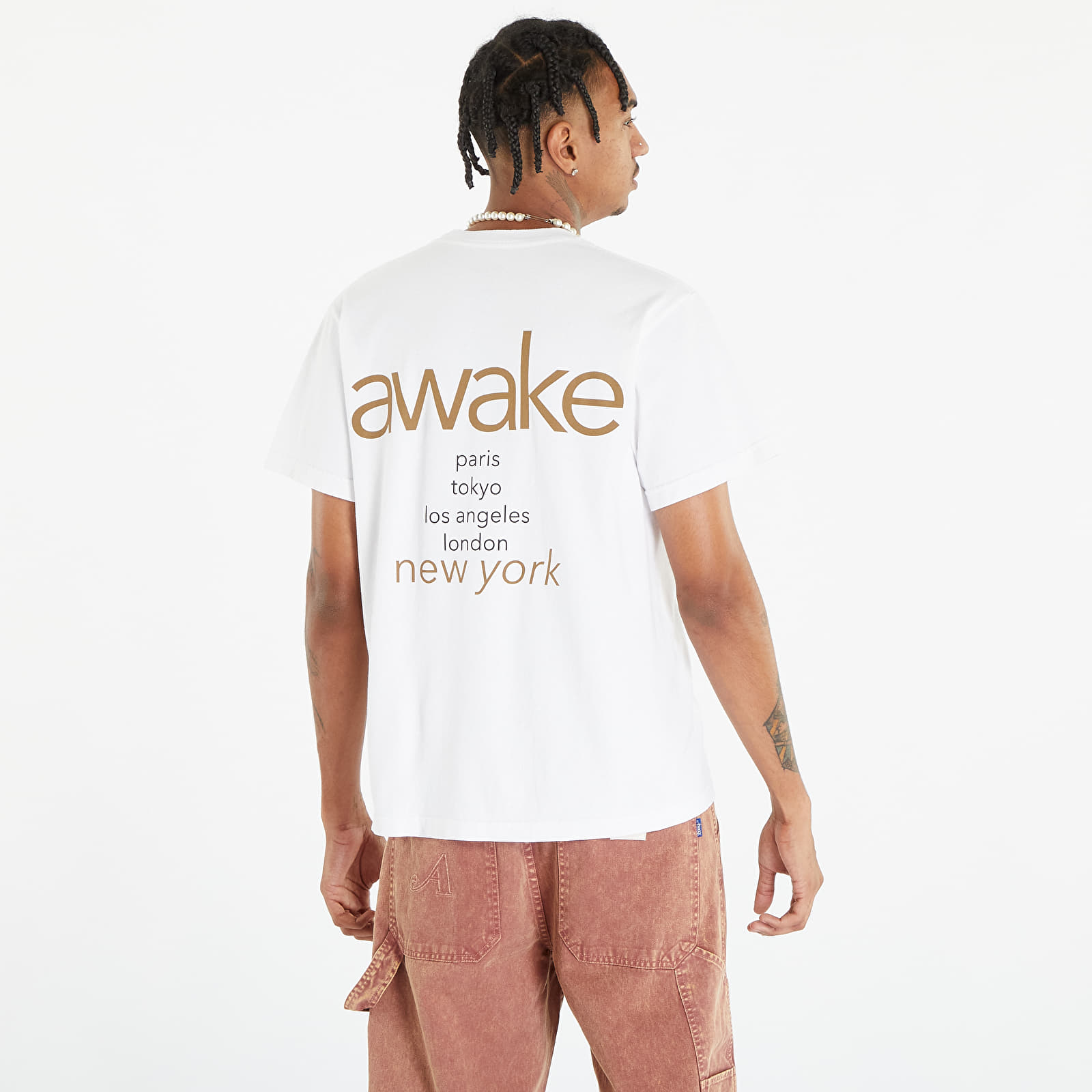 T-shirts Awake NY City Tee White