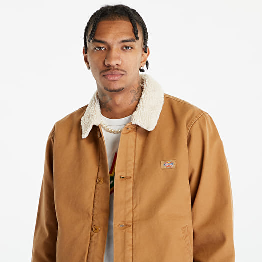 Jackets Dickies Duck Canvas Deck Jacket Stone Washed Brown Duck
