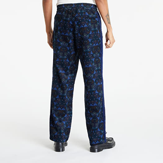 Needles FW23 NARROW TRACK PANT - C/PE VELOUR / SMOKE BLU - NUBIAN