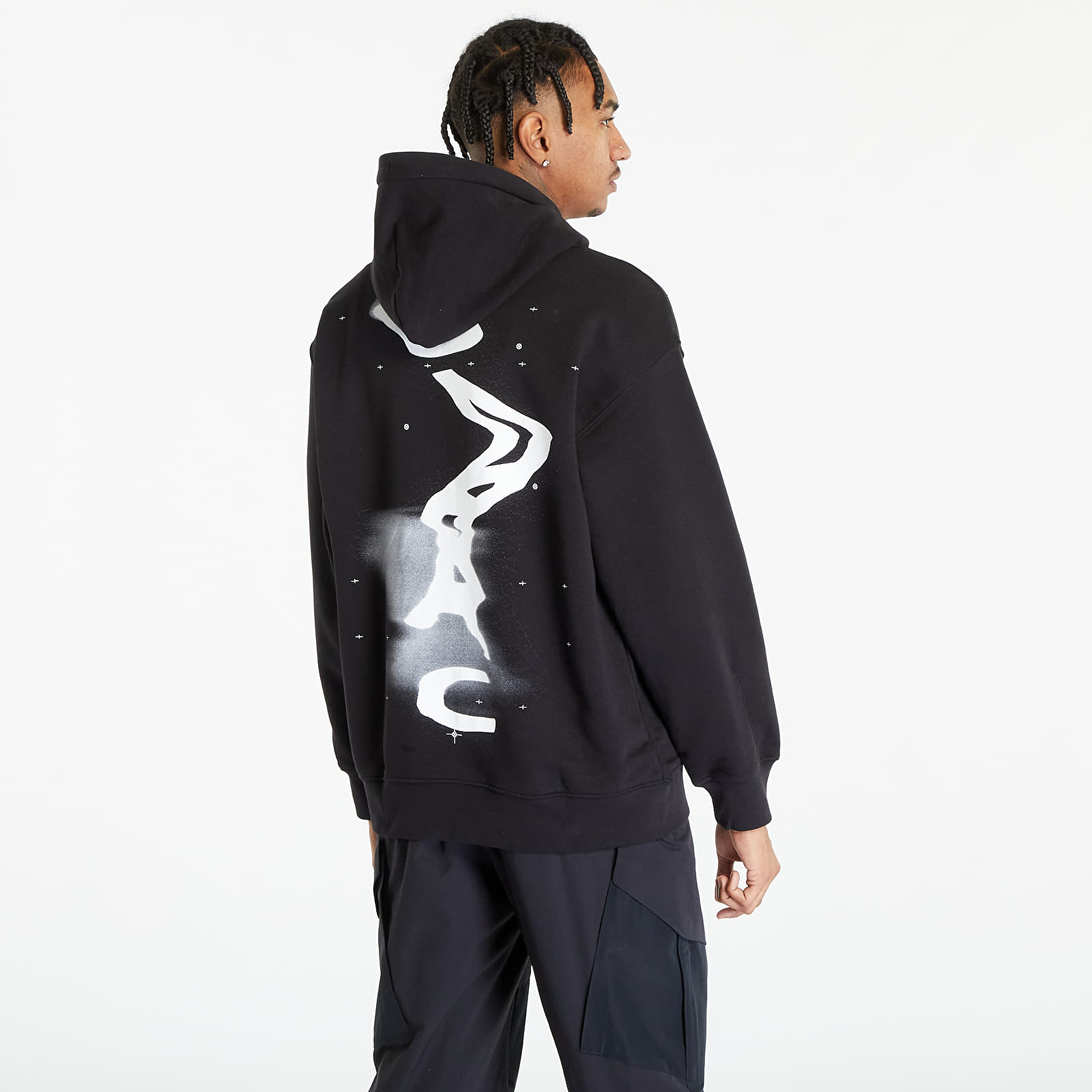 Kapucnis pulóverek és pulcsik On Graphic Club Hoodie Black/ White
