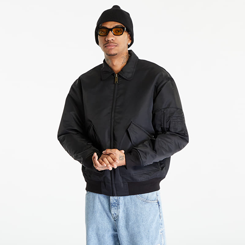 Carhartt WIP Olten Bomber Black/ Smoke Green | Footshop