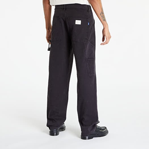 Outsiders Store Black Twill Painter Pants Black Awake NY: Men's