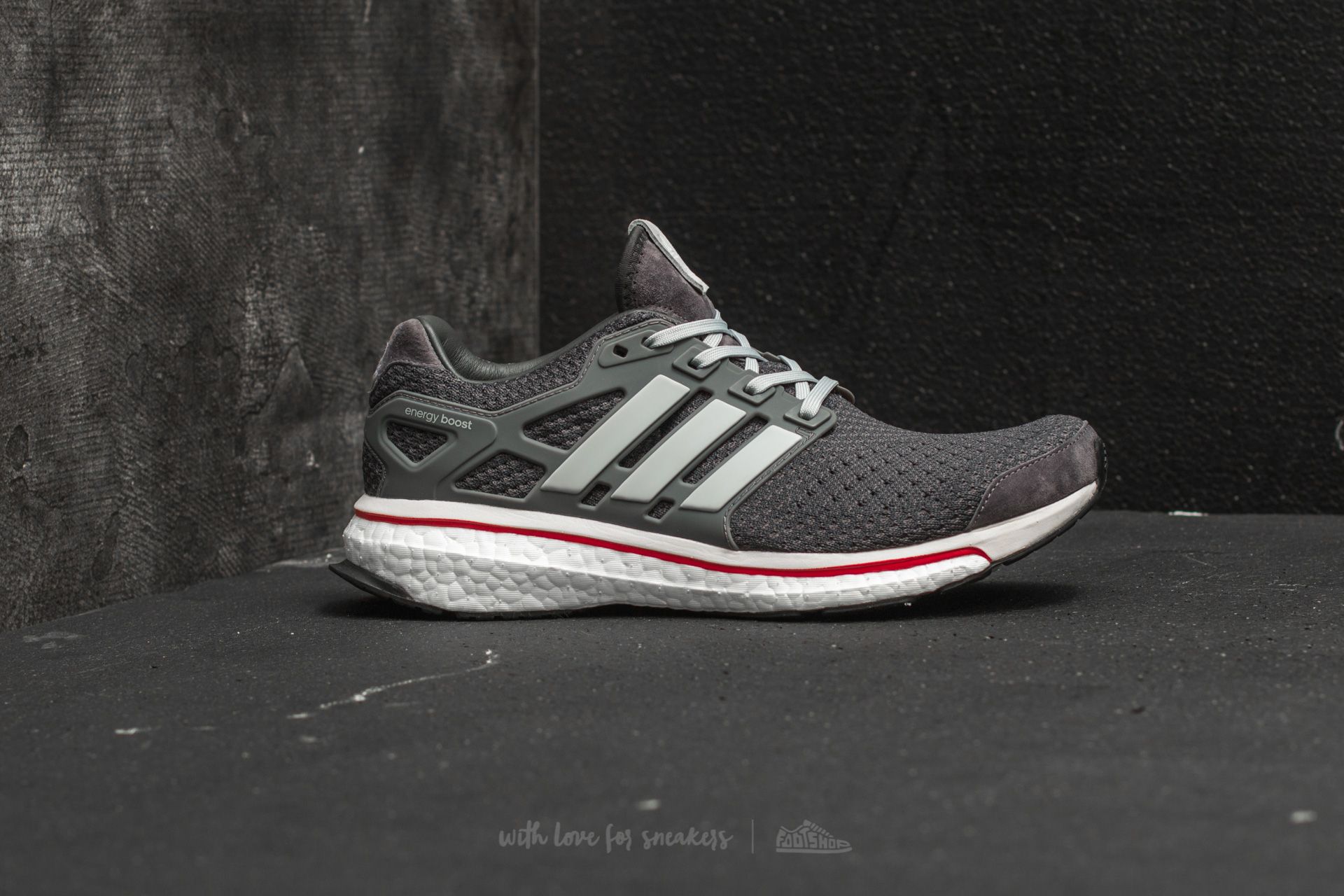 Herren Sneaker und Schuhe adidas Consortium Energy Boost RUN THRU TIME Charcoal Footshop