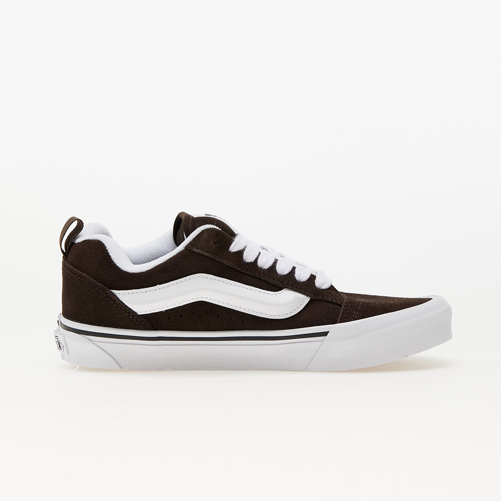 Sapatos de homem Vans Knu Skool Brown/ White