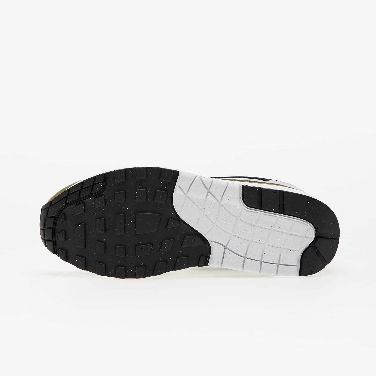 Chaussures et baskets homme Nike Air Max 1 White/ Black-Pure  Platinum-Medium Olive | Footshop