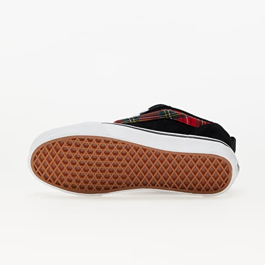 Men s shoes Vans Knu Skool Rave Plaid Black Plaid Footshop
