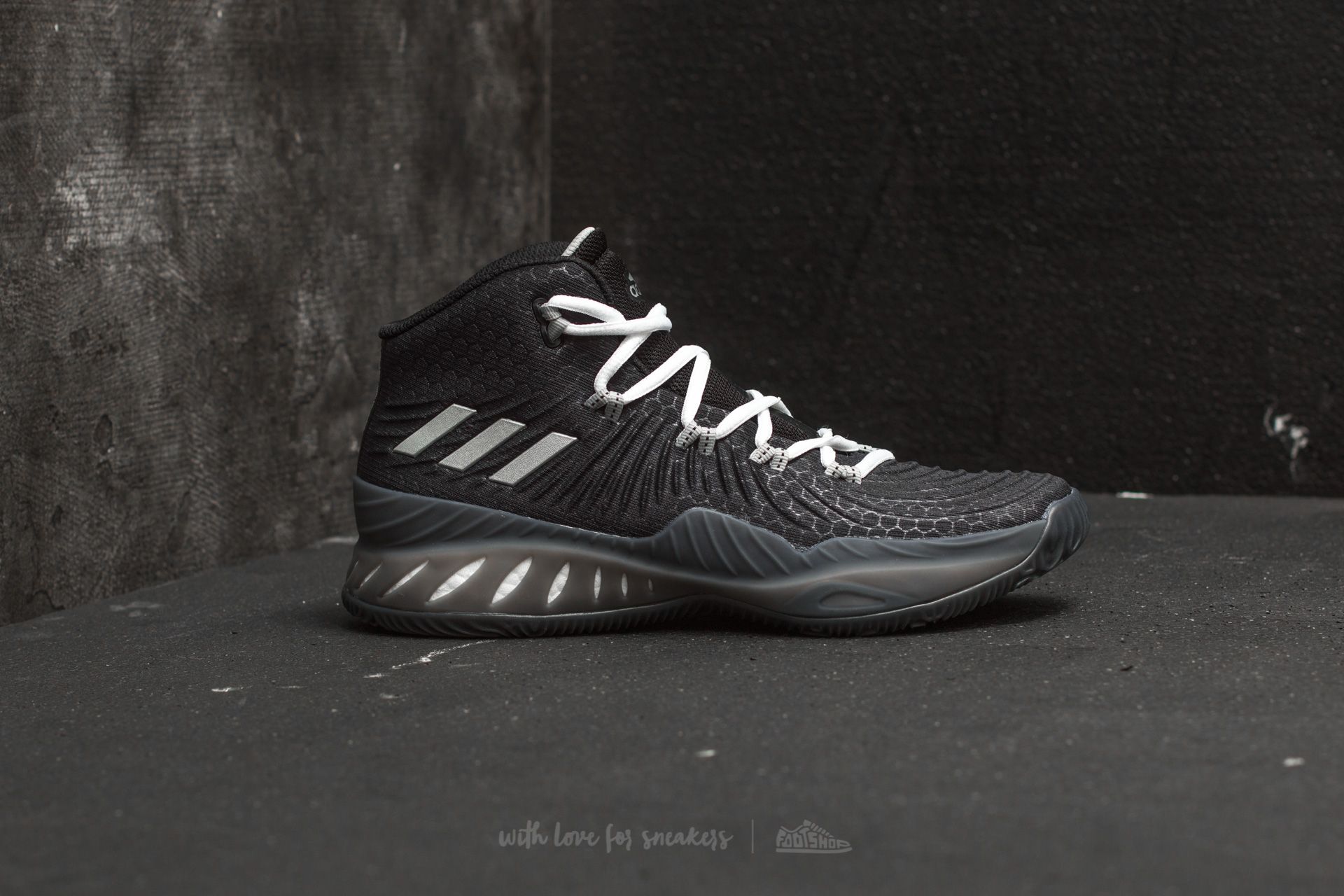 Vyriška avalynė adidas Crazy Explosive 2017 Core Black/ Silver Metalic/ Light Solid