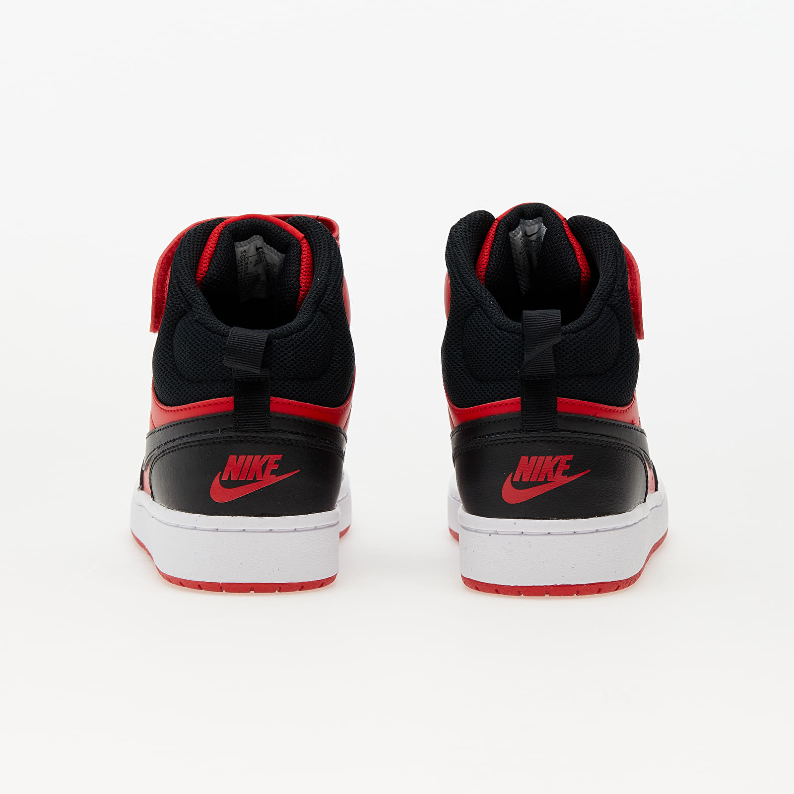Kids' sneakers and shoes Nike Court Borough Mid 2 University Red/ Black-White