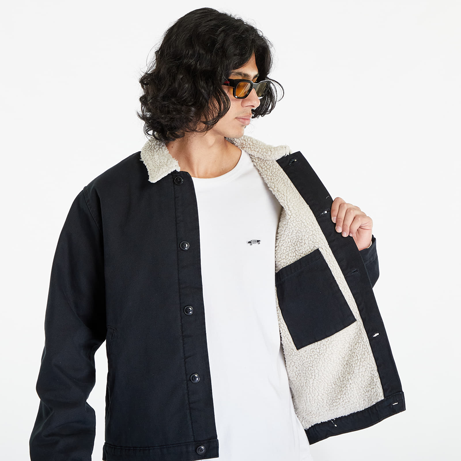Jackets Dickies Duck Canvas Deck Jacket Stone Washed Black