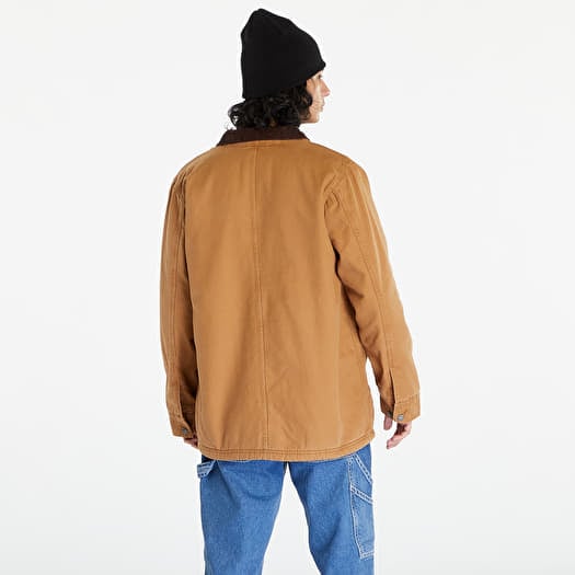Jackets Dickies Duck High Pile Flce Line Chore Jacket Stone Washed