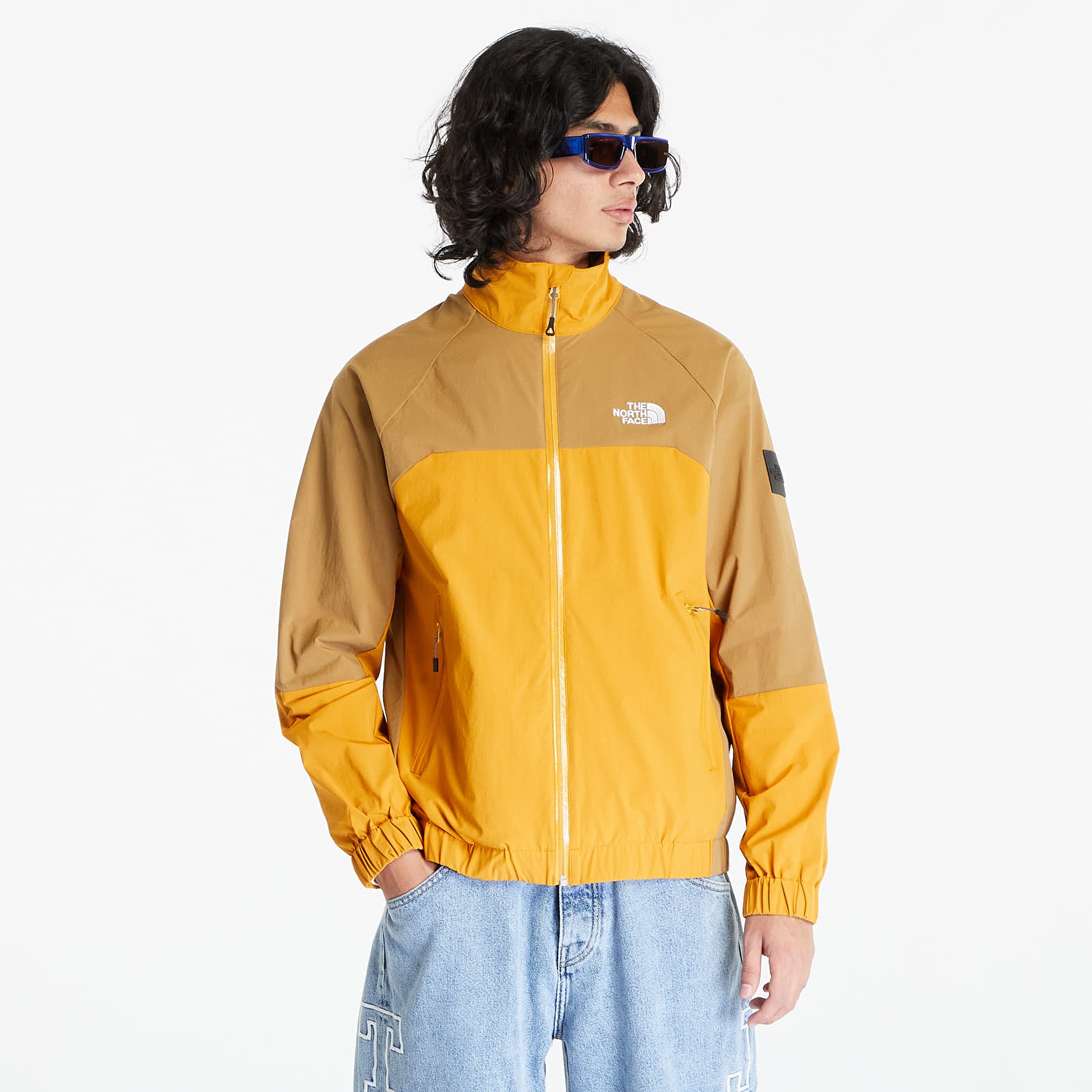 Jackets The North Face Nse Shell Suit Top Citrine Yellow/ Utility Brown