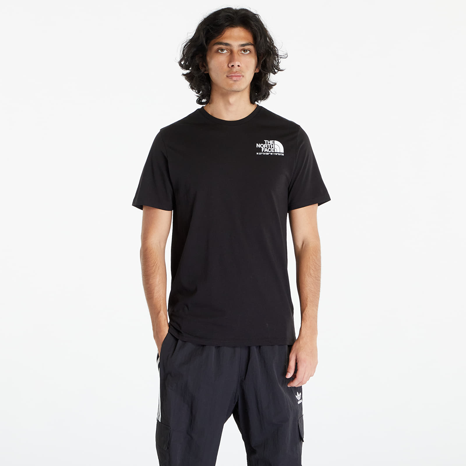 T-shirts The North Face Coordinates Tee TNF Black