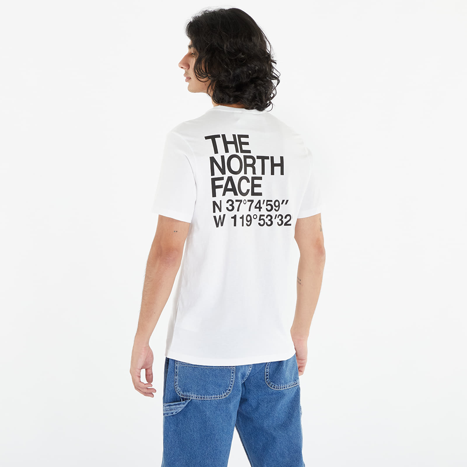 T shirts The North Face Coordinates Tee TNF White Footshop