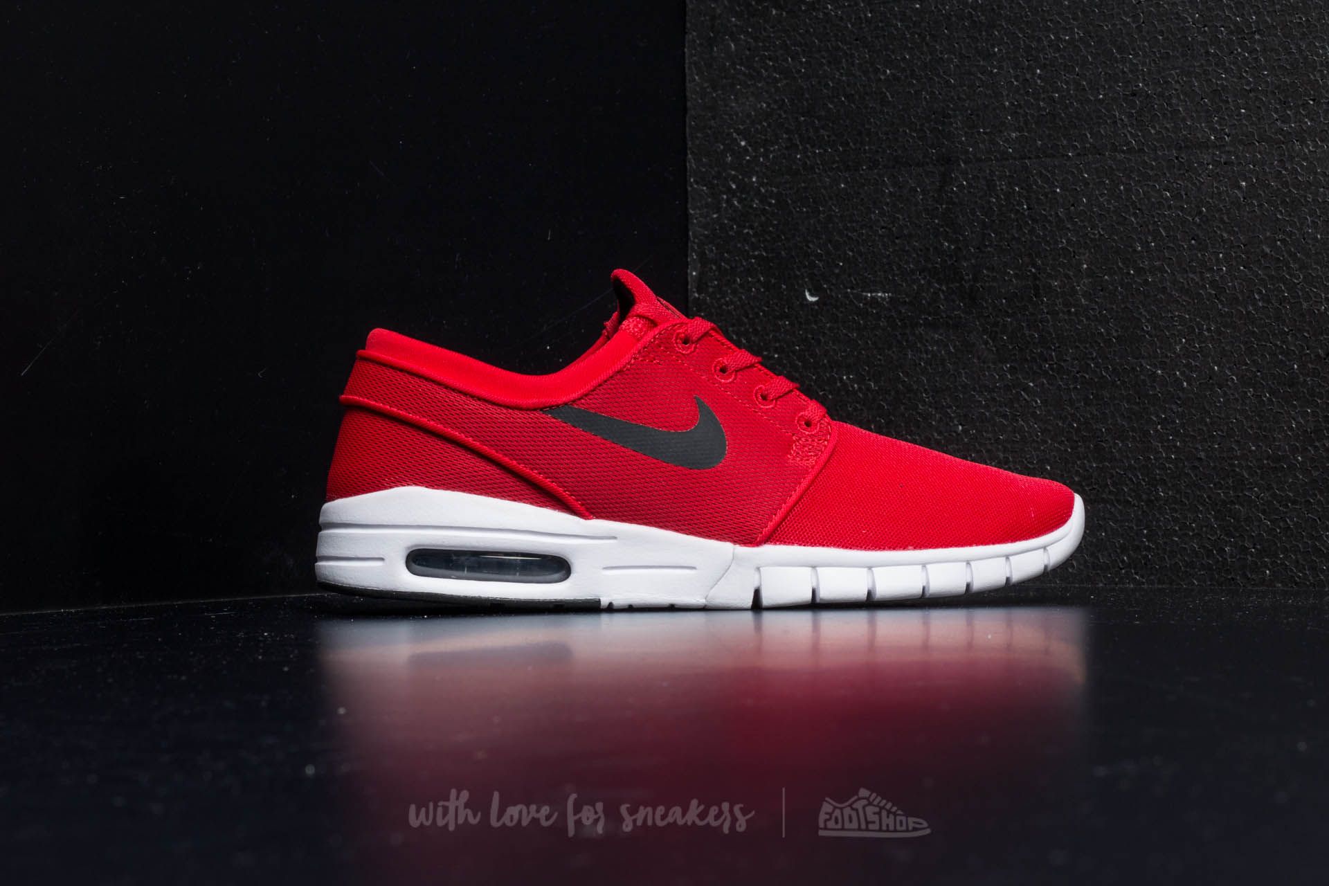 Pánské tenisky a boty Nike Stefan Janoski Max University Red/ Black- White