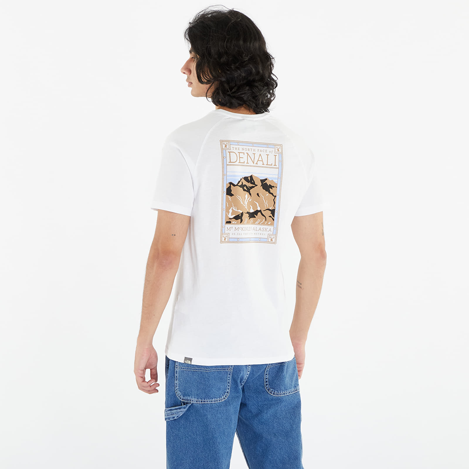 Tricouri  The North Face S/S North Faces Tee TNF White/ Almond Butter