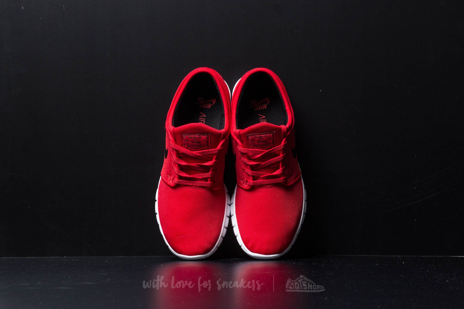 Pánské tenisky a boty Nike Stefan Janoski Max University Red/ Black- White