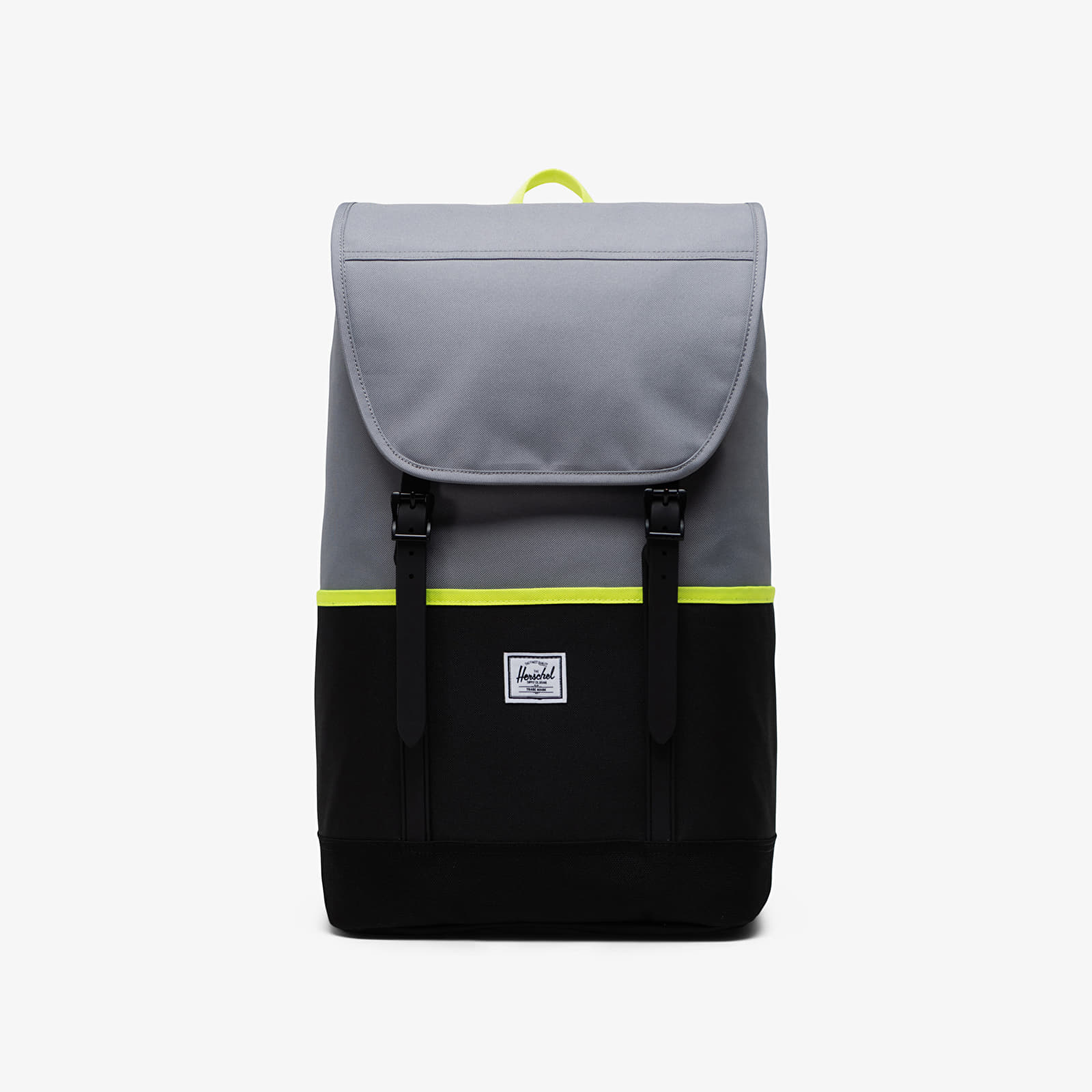 Levně Herschel Supply CO. Retreat Pro Backpack Grey/ Black/ Safety Yellow