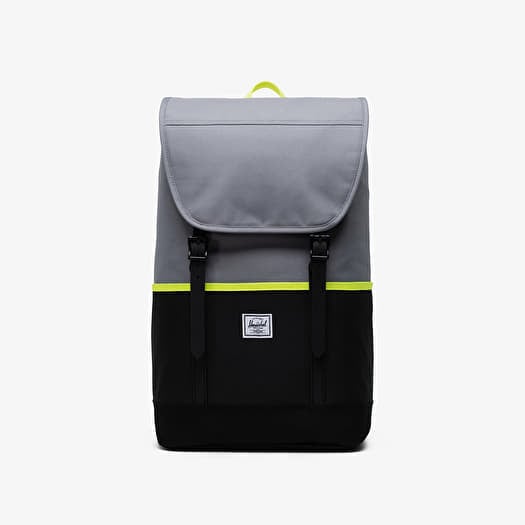 Backpack Herschel Supply CO. Retreat Pro Backpack Grey/ Black/ Safety Yellow