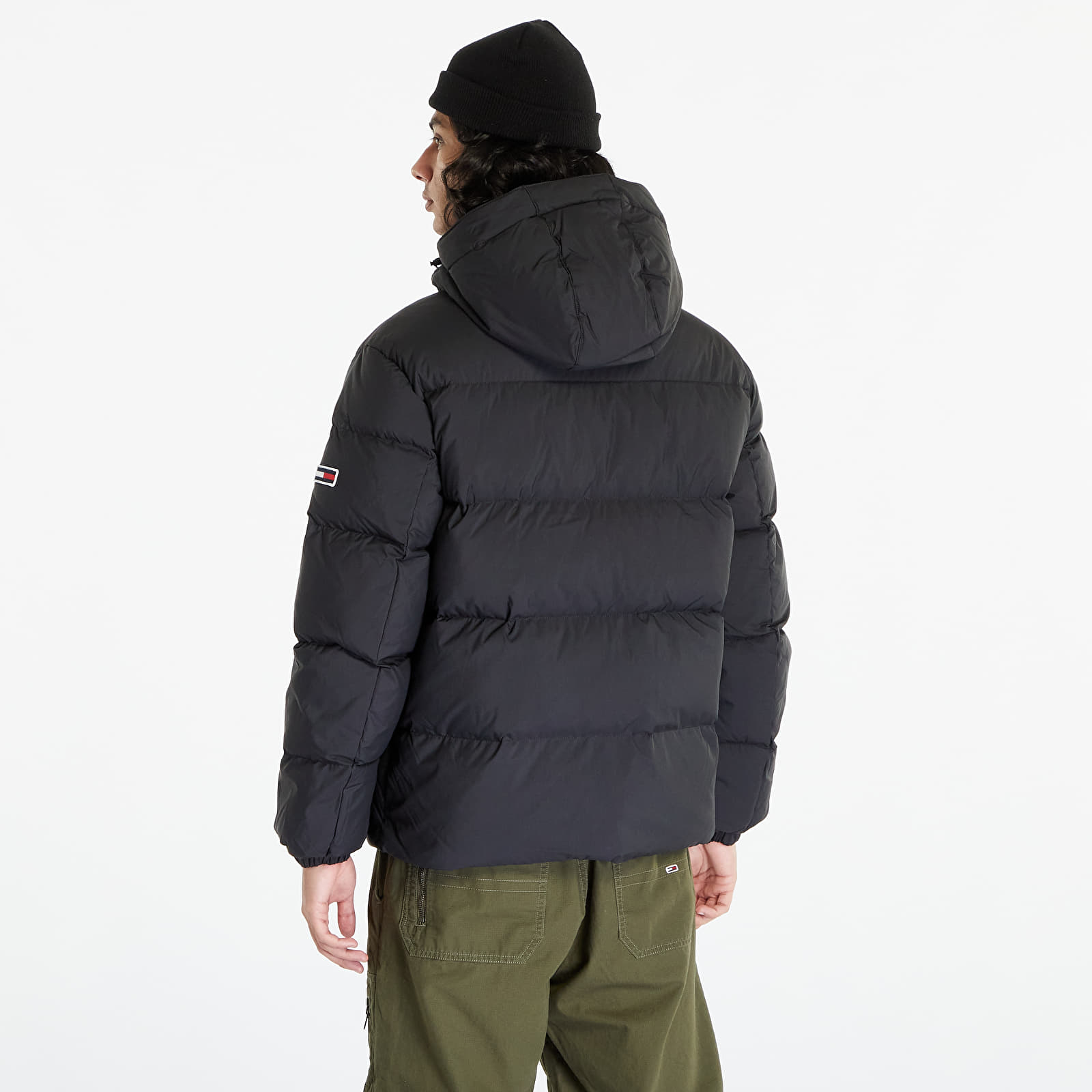 Jackets Tommy Jeans Essential Down Jacket Black