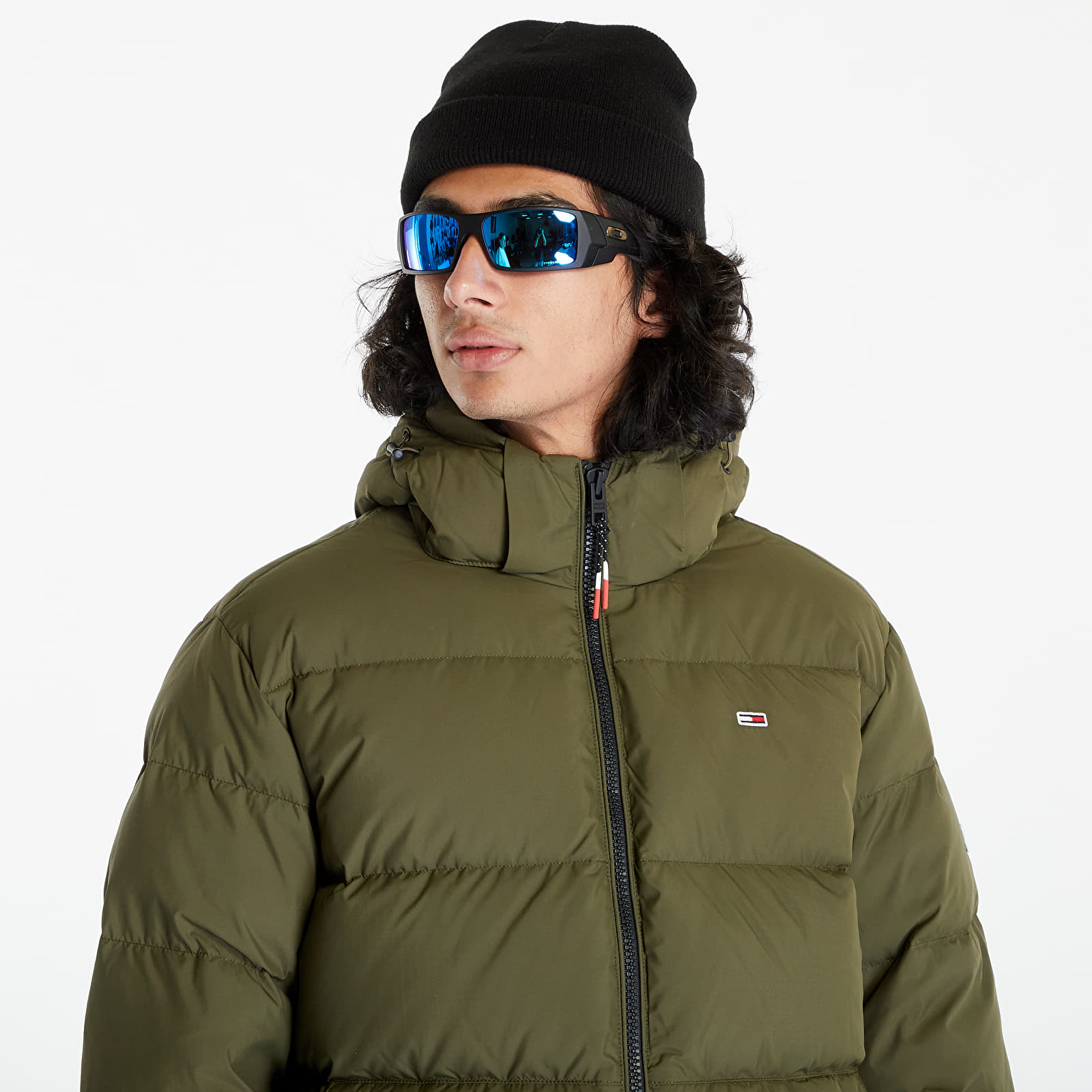 Jakker Tommy Jeans Essential Down Jacket Green