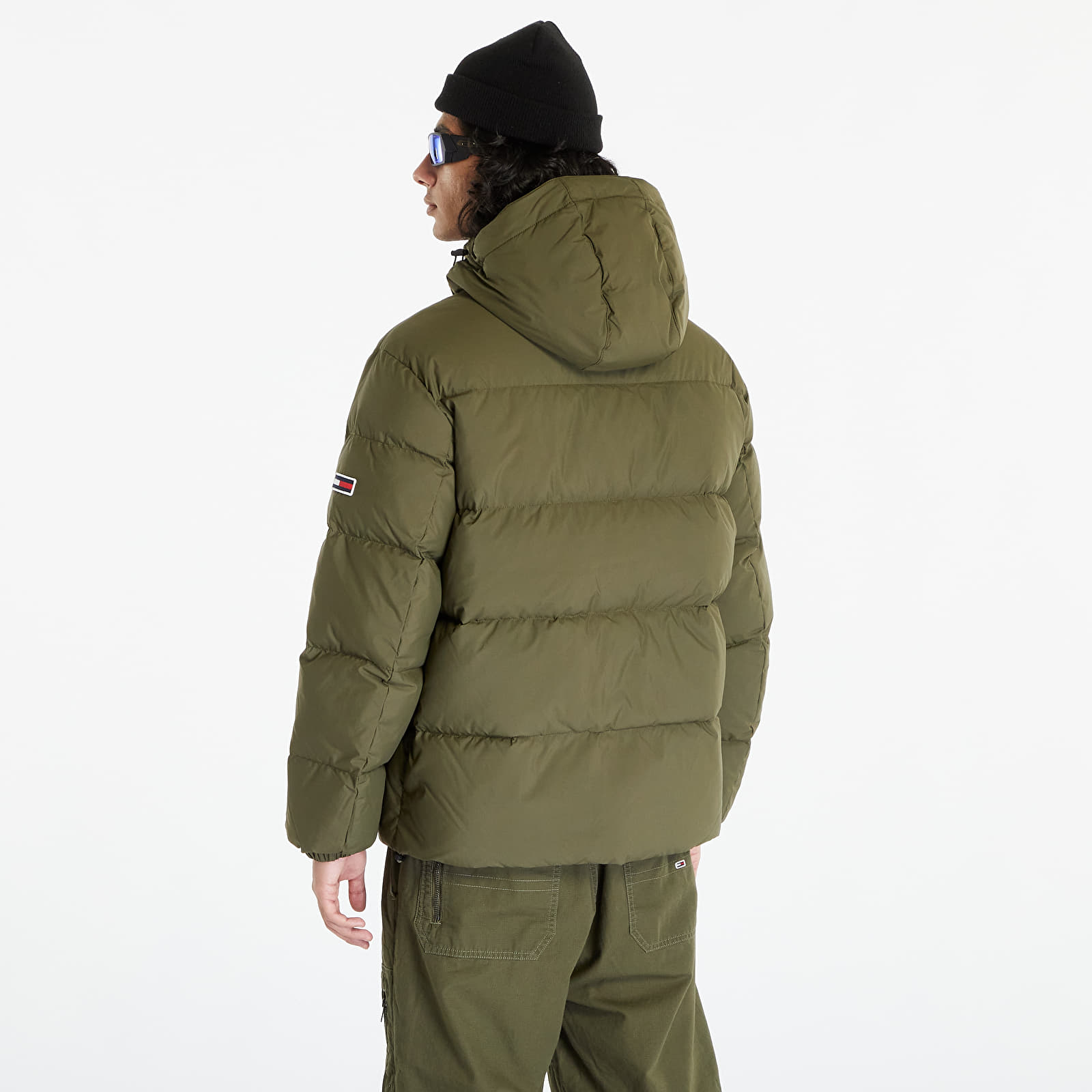 Jakker Tommy Jeans Essential Down Jacket Green