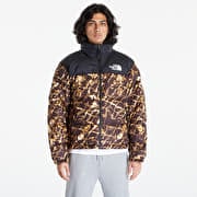 The North Face M 1996 Retro Nuptse Jacket Coal Brown Wtrdstp/ TNF Black