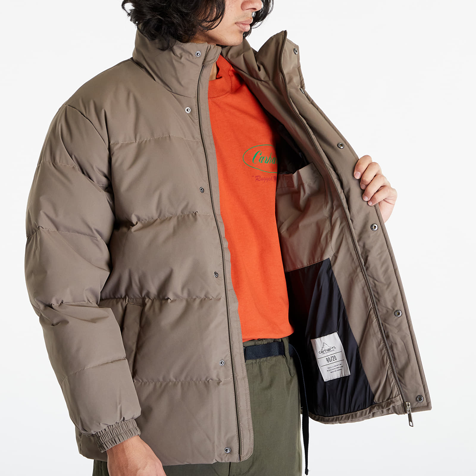 Bundy Carhartt WIP Danville Jacket Barista/ Black