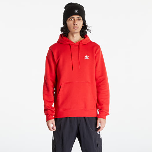 Adidas scarlet red hoodie discount