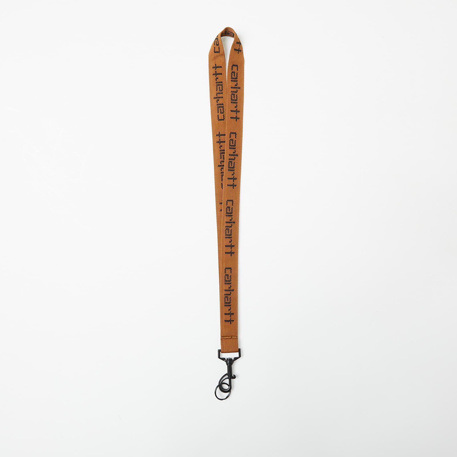 Aksesuarai Carhartt WIP Script Lanyard Deep H Brown/ Black