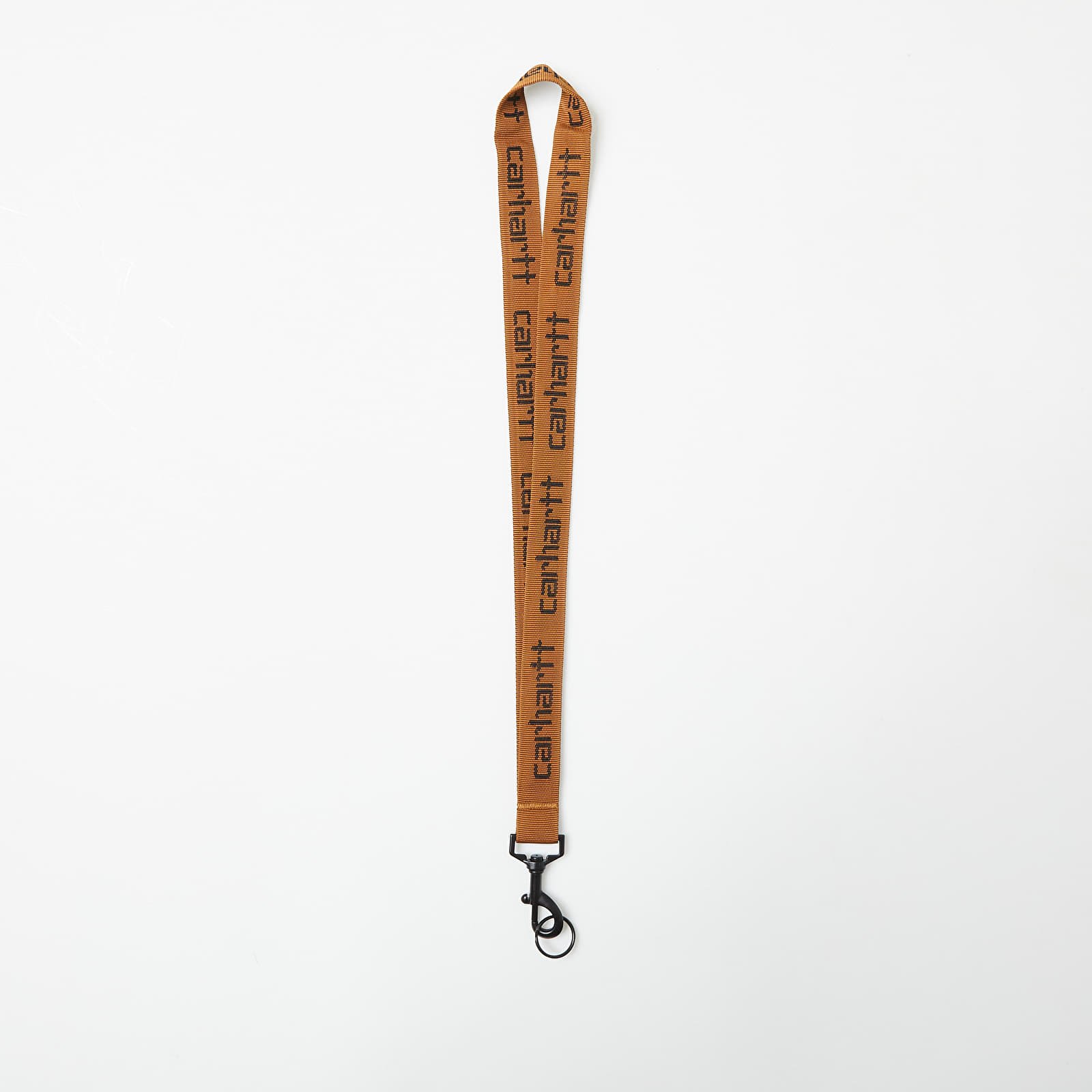 Aksesuarai Carhartt WIP Script Lanyard Deep H Brown/ Black