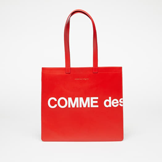 Bag Comme des Garçons Huge Logo Tote Bag Red