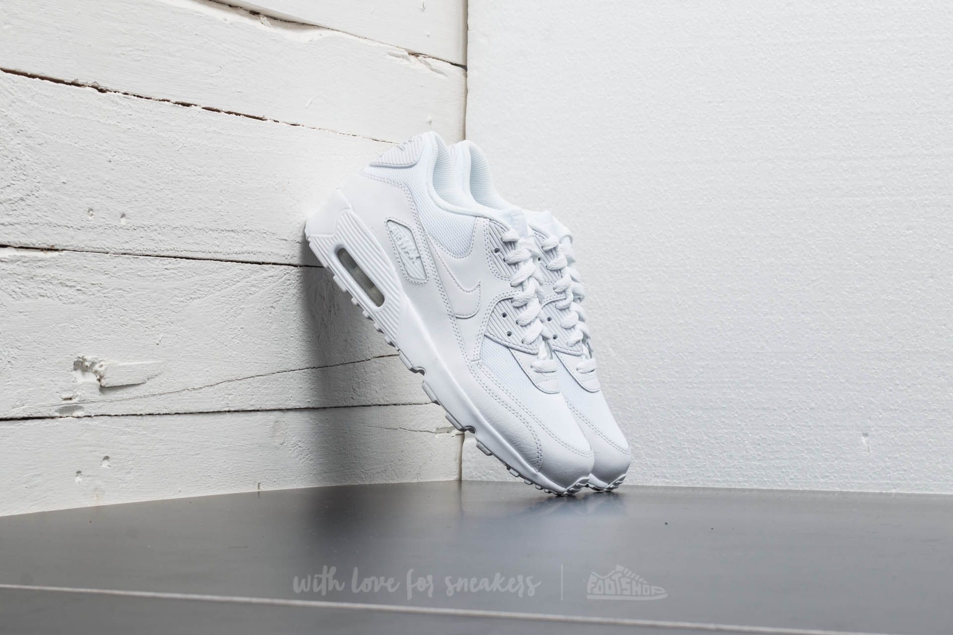 Női cipők Nike Air Max 90 Mesh (GS) White/ White