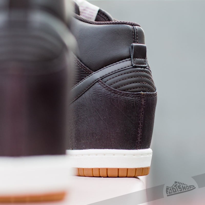Scarpe donna Nike Wmns Dunk Sky Hi Velvet Brown