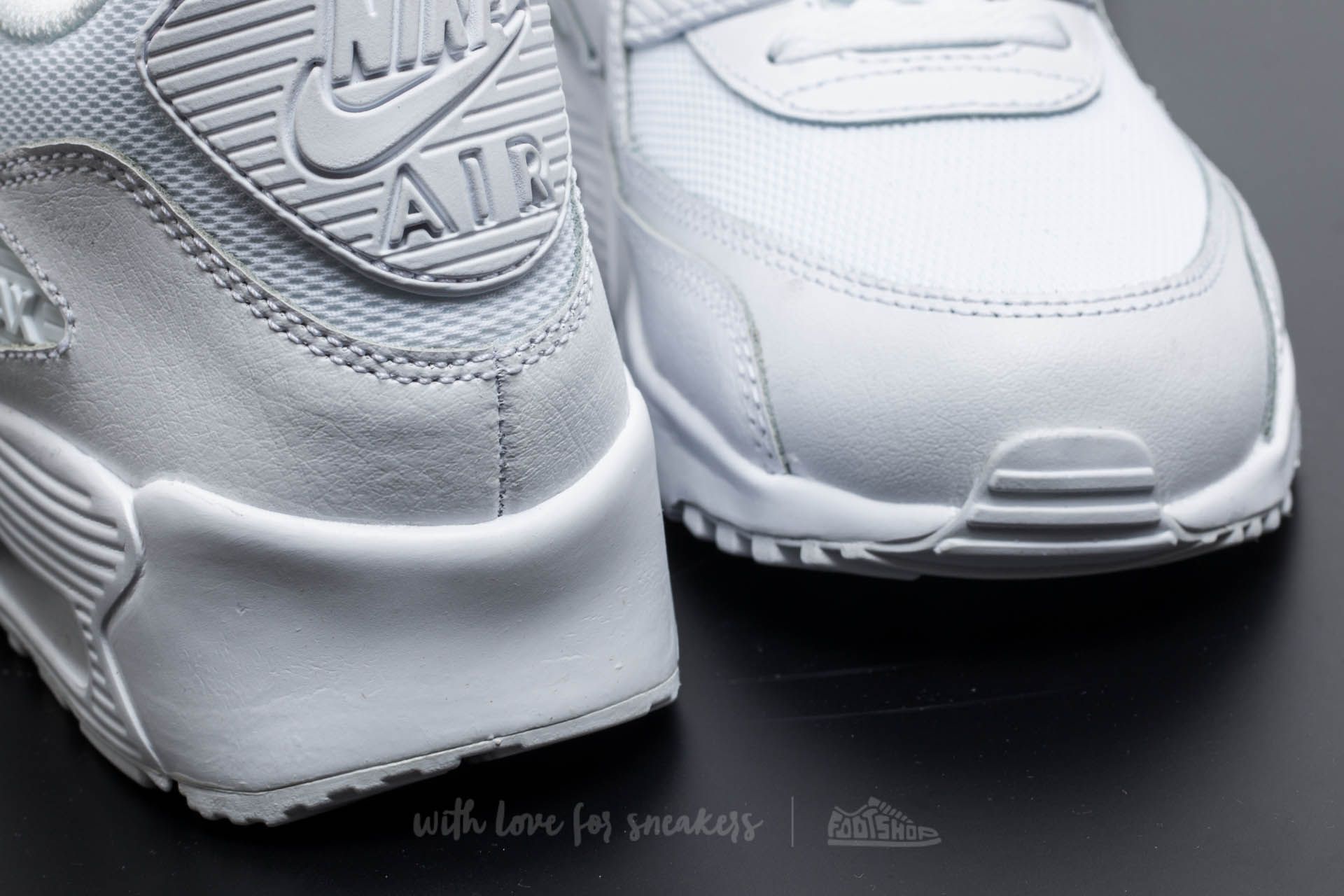 Women's shoes Nike Air Max 90 Mesh (GS) White/ White