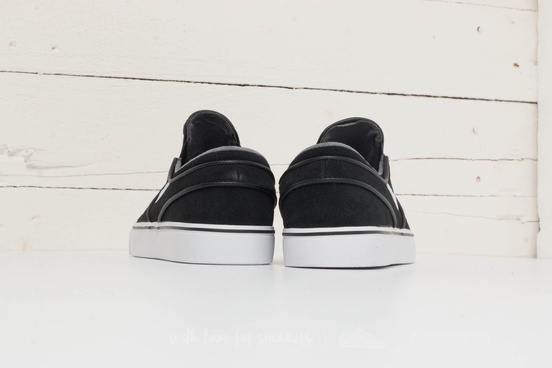 Moški čevlji Nike Zoom Stefan Janoski Slip On Black/ White