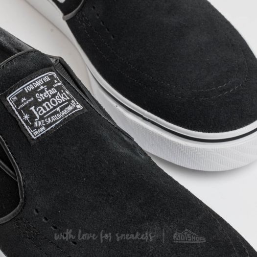 Men s shoes Nike Zoom Stefan Janoski Slip On Black White Footshop