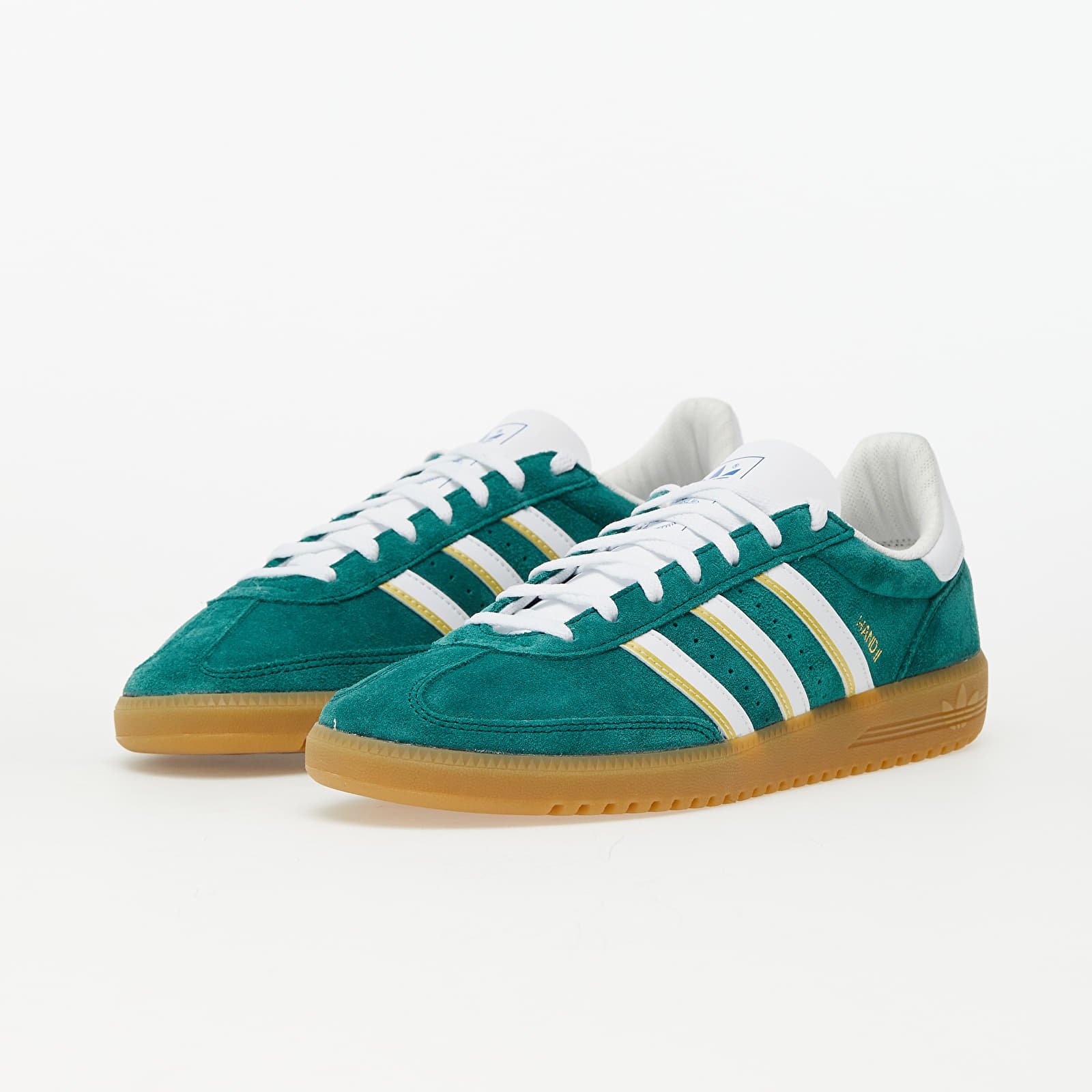 Men's shoes adidas Hand 2 Collegiate Green/ Ftw White/ Mate Gold