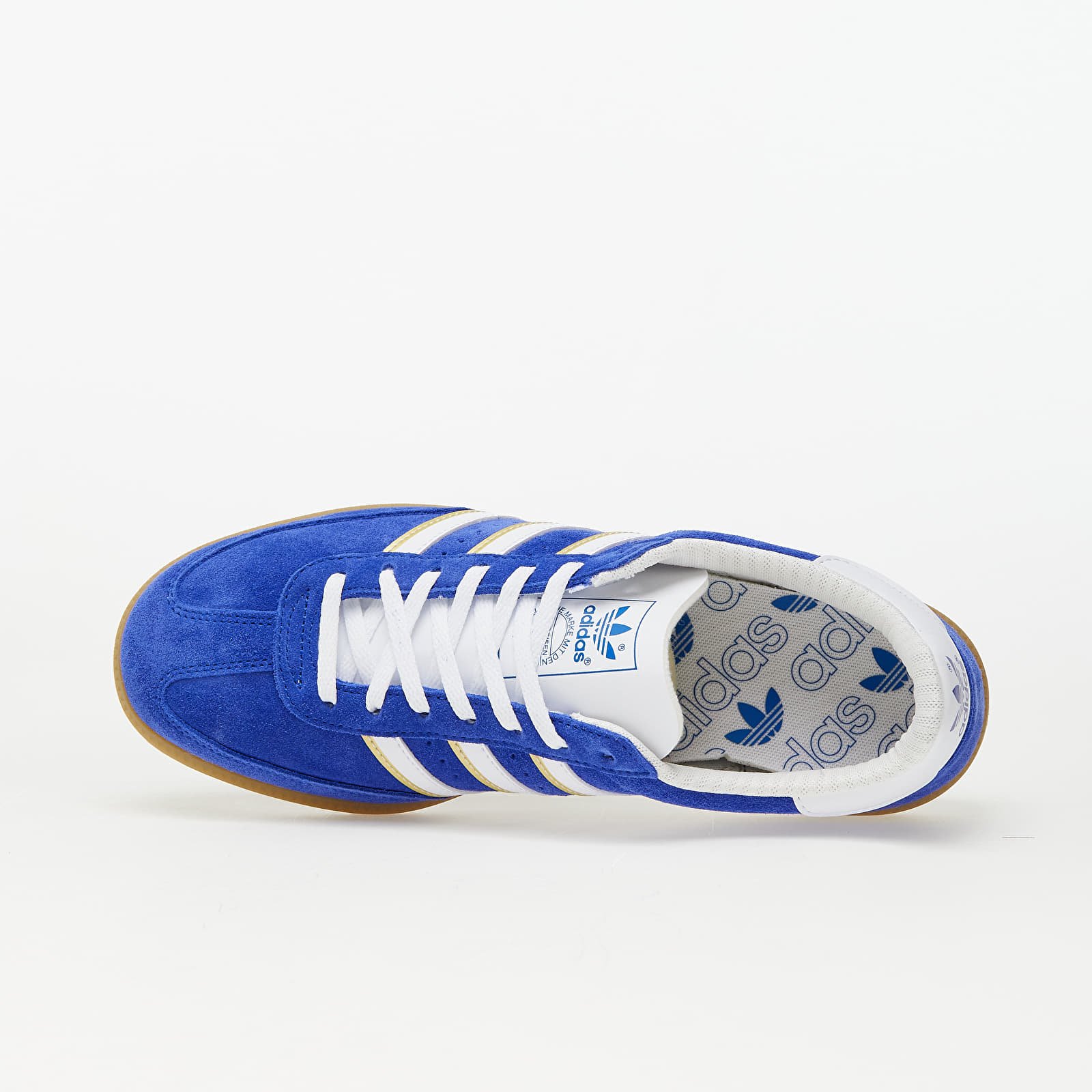 Men's shoes adidas Hand 2 Semi Lucid Blue/ Ftw White/ Mate Gold