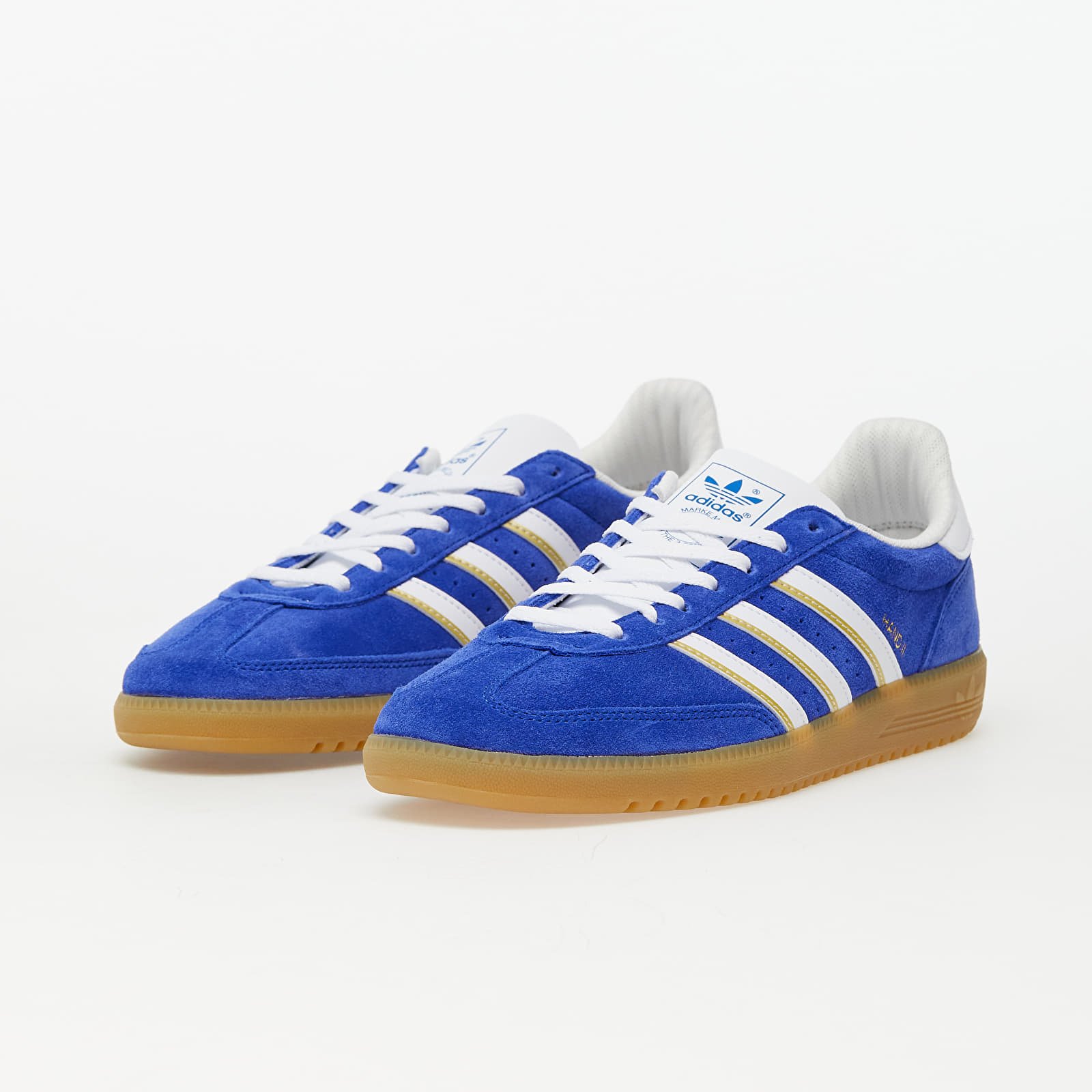 Men's shoes adidas Hand 2 Semi Lucid Blue/ Ftw White/ Mate Gold