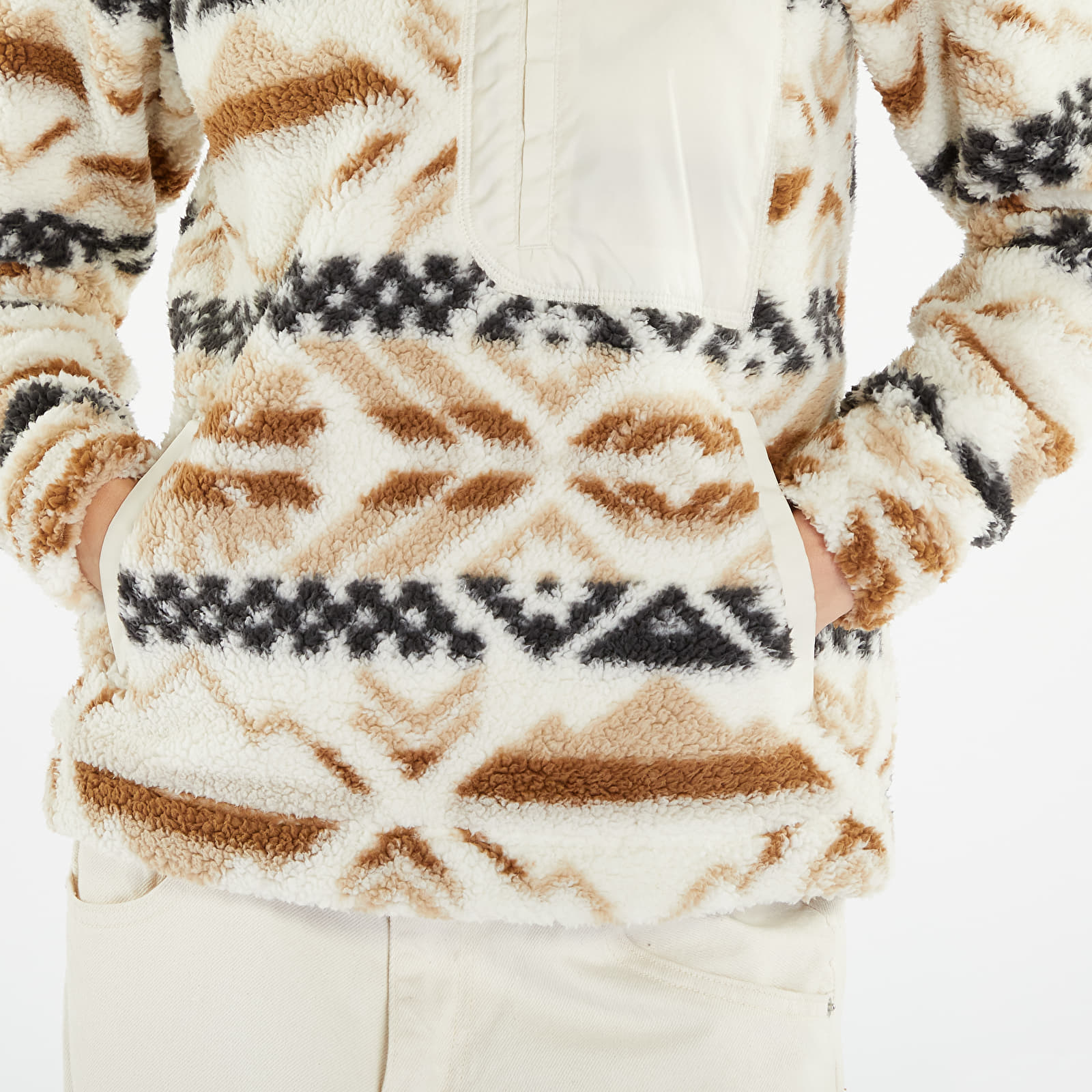 Hoodies and sweatshirts  Columbia West Bend™ 1/4 Zip Pullover Chalk Checkered