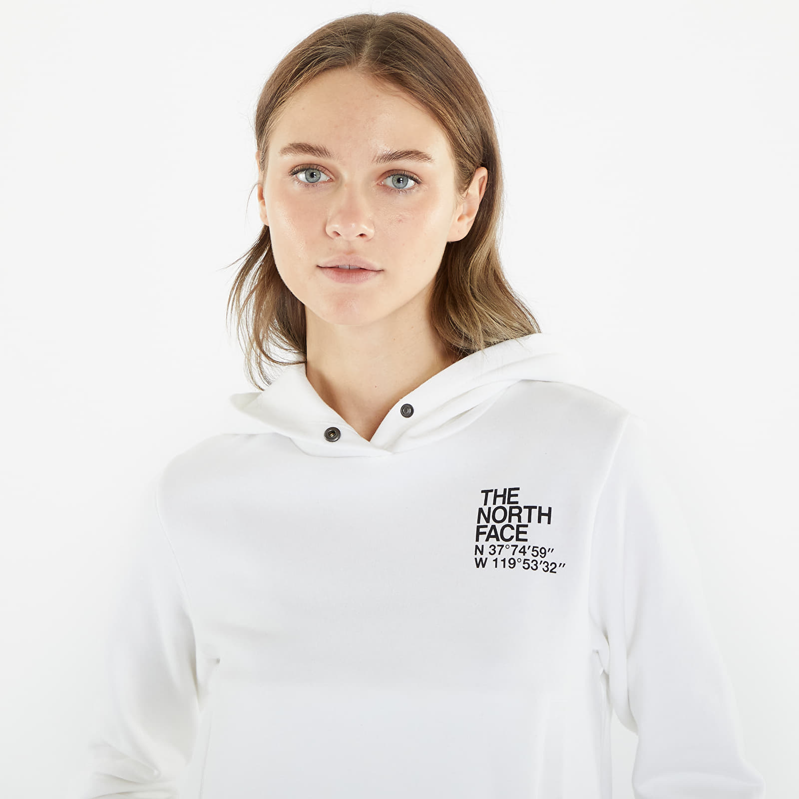 Felpe The North Face Coordinates Crop Hoodie TNF White