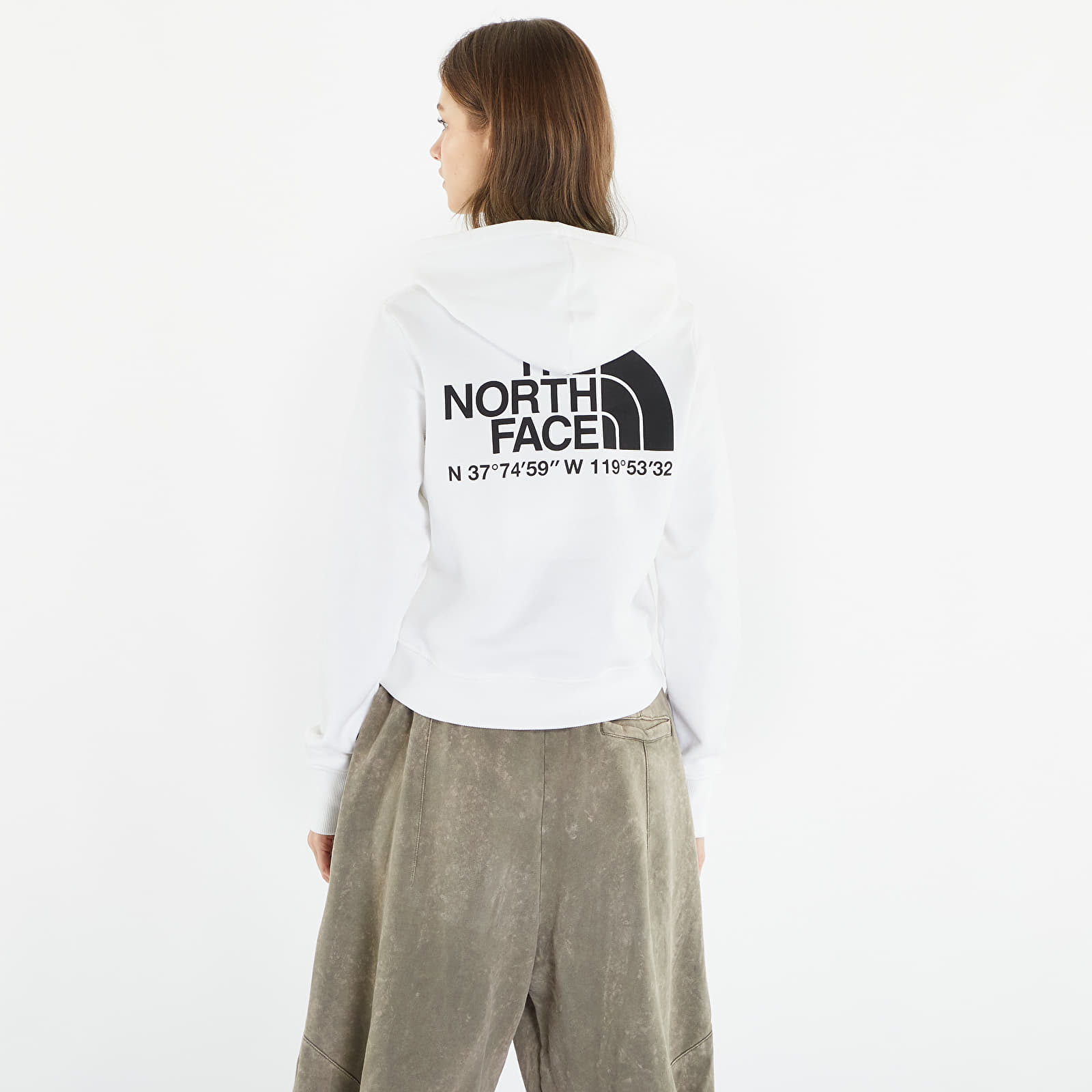 Felpe The North Face Coordinates Crop Hoodie TNF White
