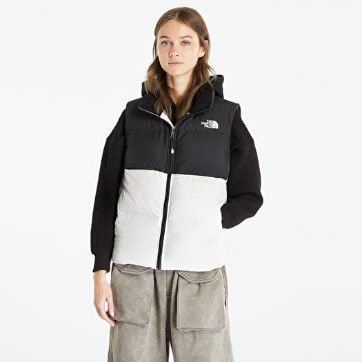 The north face white vest on sale