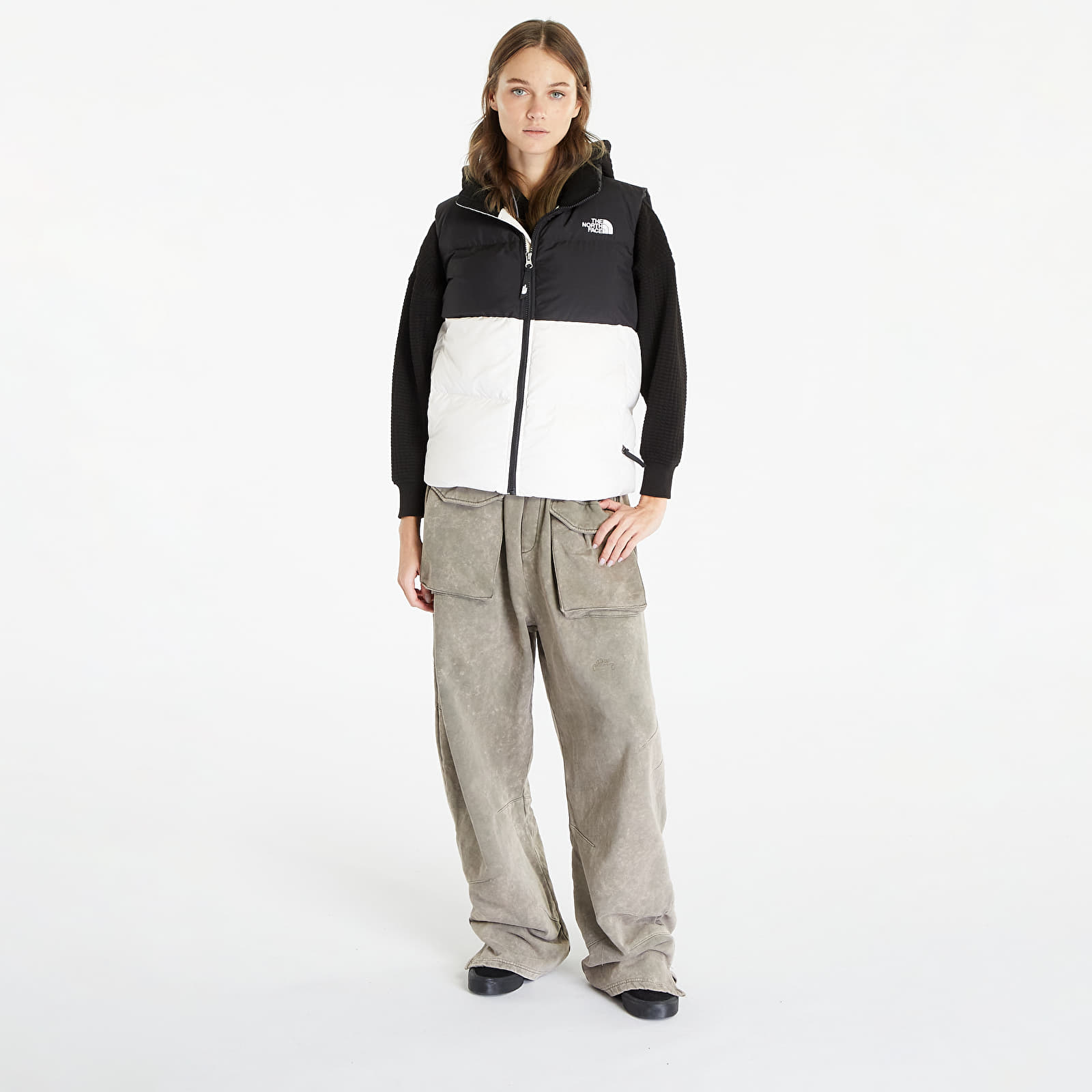 Vesty The North Face Saikuru Vest Gardenia White/ TNF Black