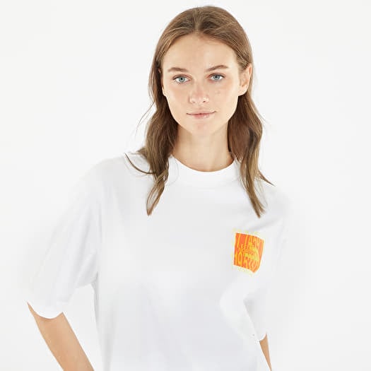 The north face white t shirt hot sale