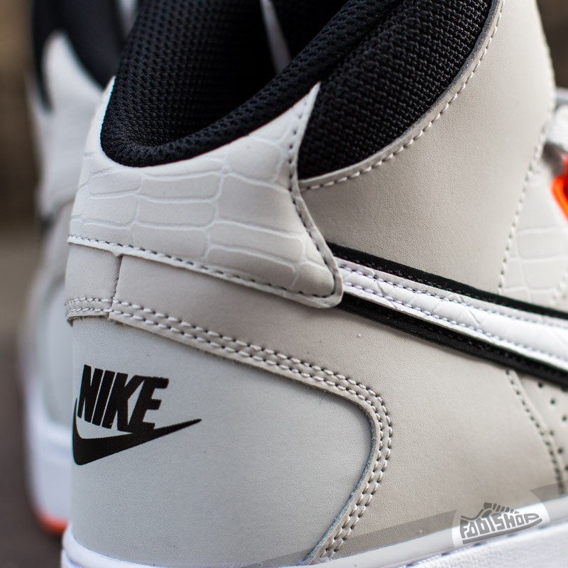 Men's shoes Nike Son Of Force MID Light Ash Grey/White Hyper Crimson