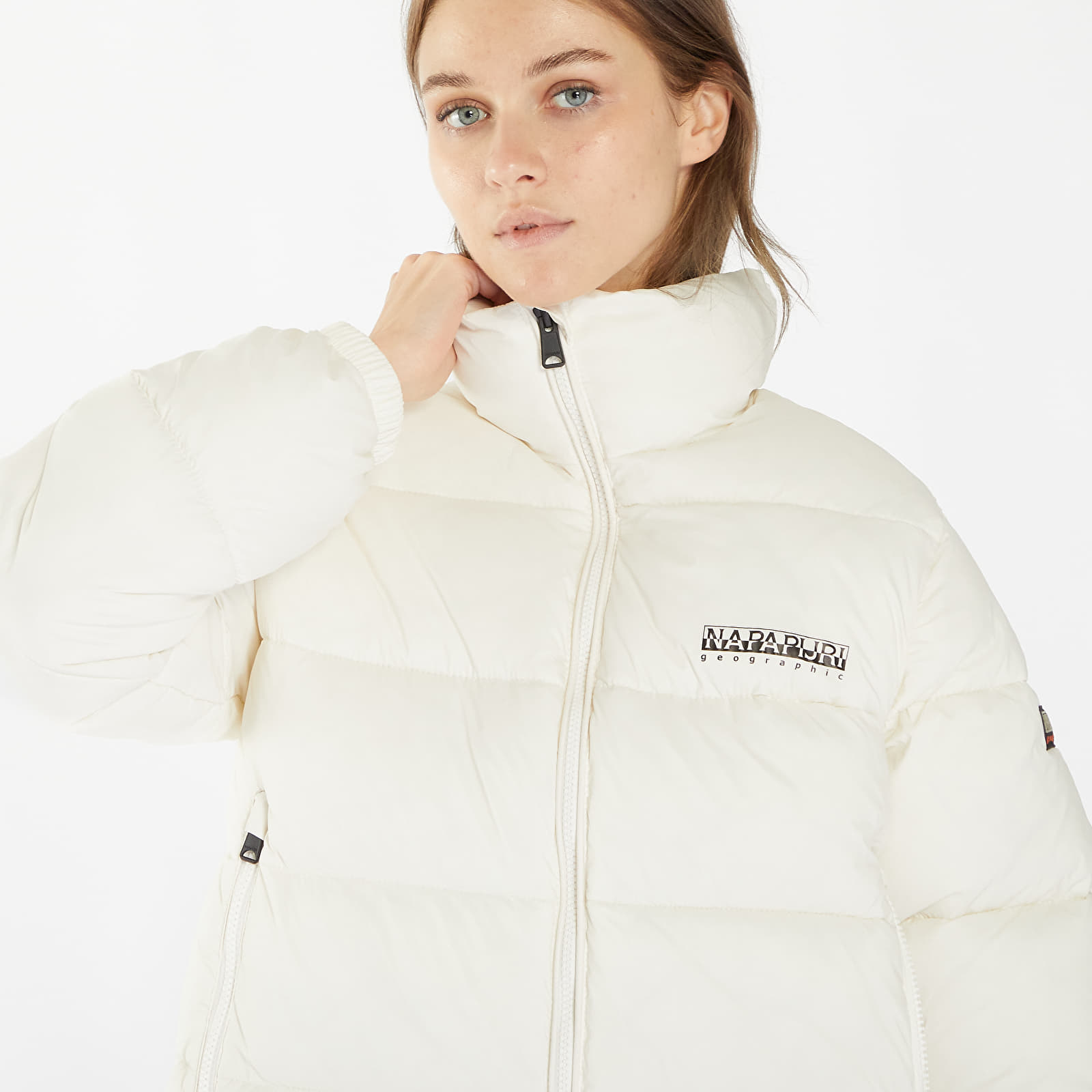 Kurtki Napapijri A-Box W 3 Jacket White Whisper