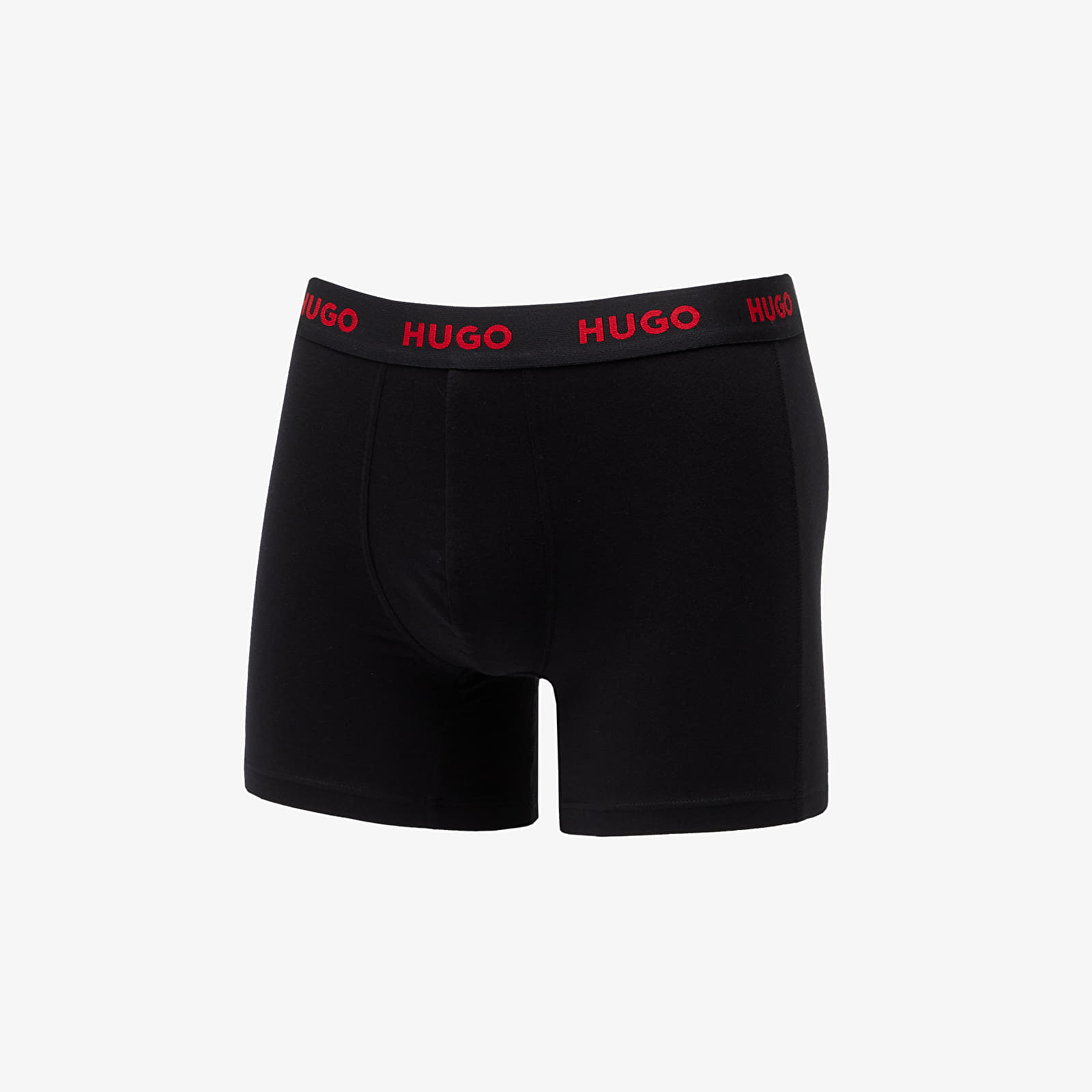 Boxershorts Hugo Boss Logo-Waistband Boxer Briefs 3-Pack Dark Grey/ Navy/ Black