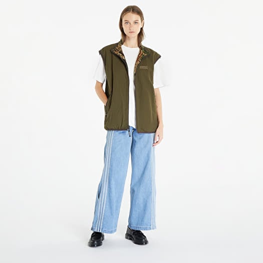 Vests Gramicci Reversible Fleece Vest UNISEX Leaf Camo Footshop