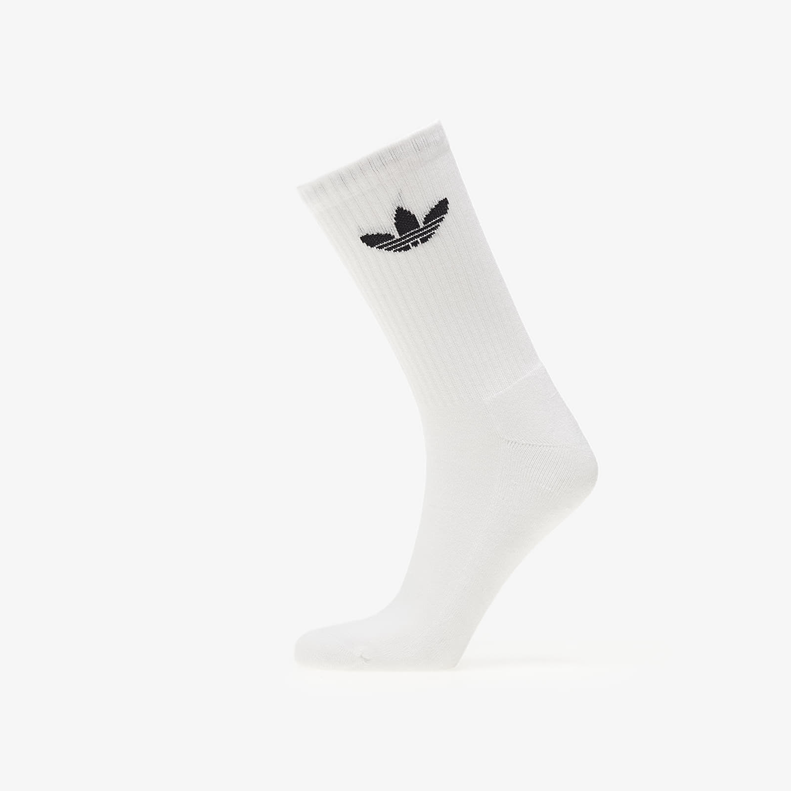 Socks adidas Trefoil  Cushion Crew Socks 3-Pack White